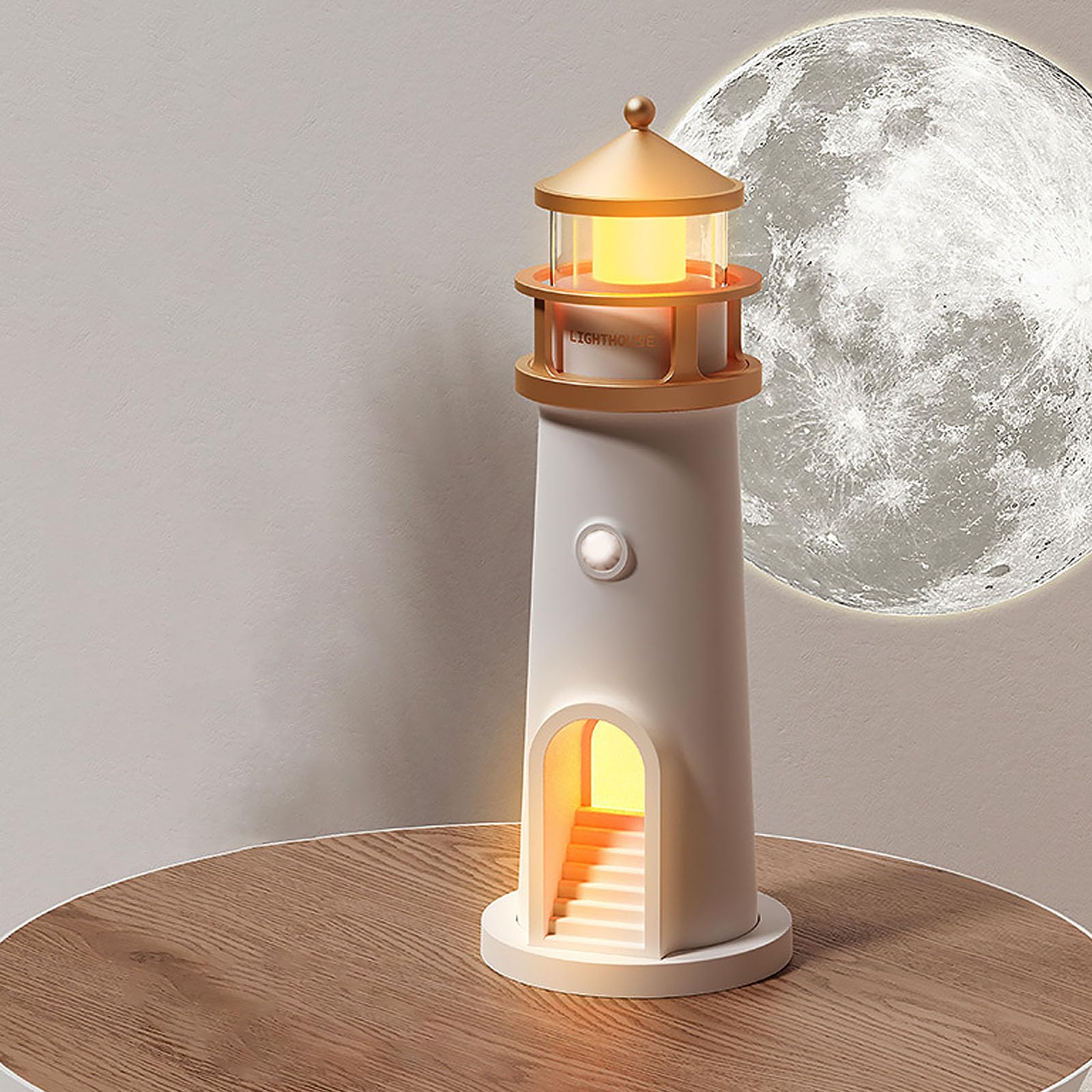 lampe phare lunaire – projecteur lune & ambiance relaxante lampe phare lunaire – projecteur lune & ambiance relaxante