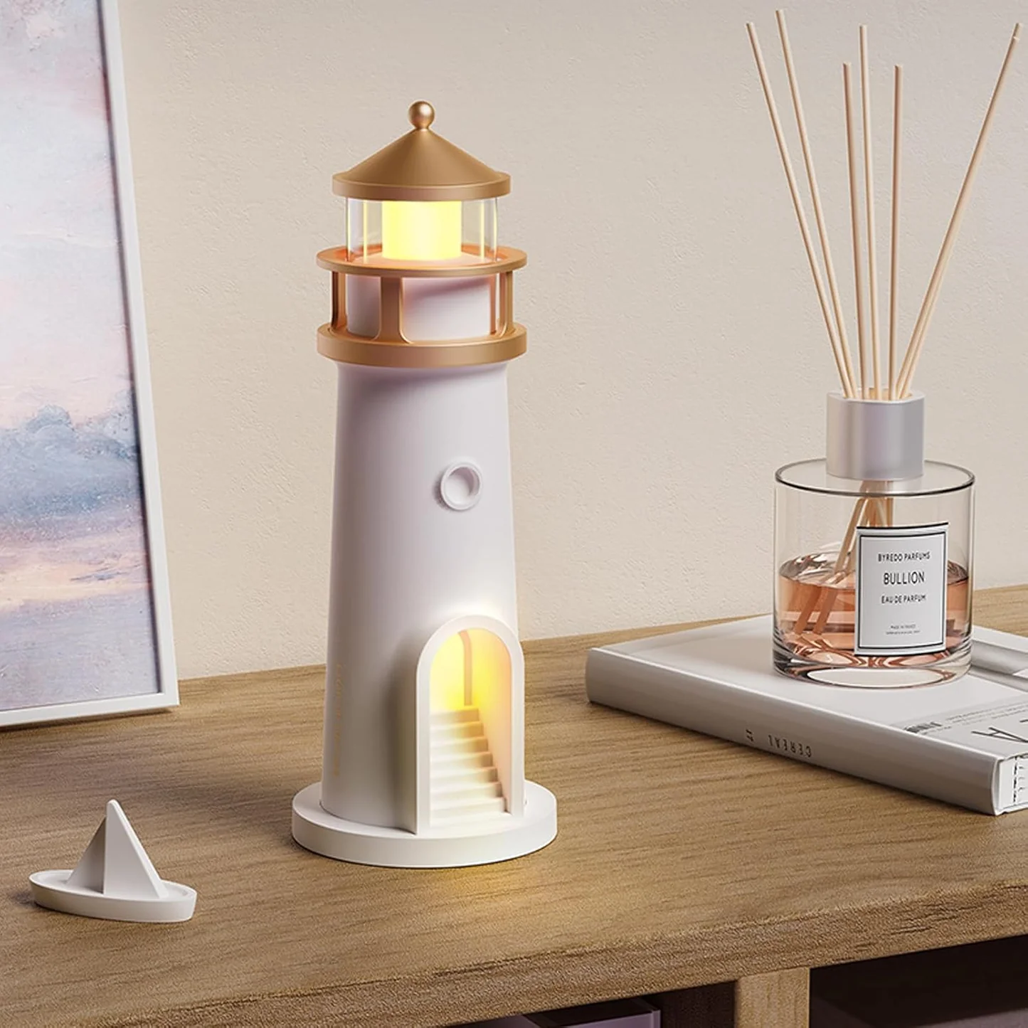 lampe phare lunaire – projecteur lune & ambiance relaxante lampe phare lunaire – projecteur lune & ambiance relaxante